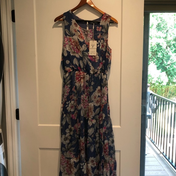 Lara G. Silk Dress Medium - Picture 1 of 3